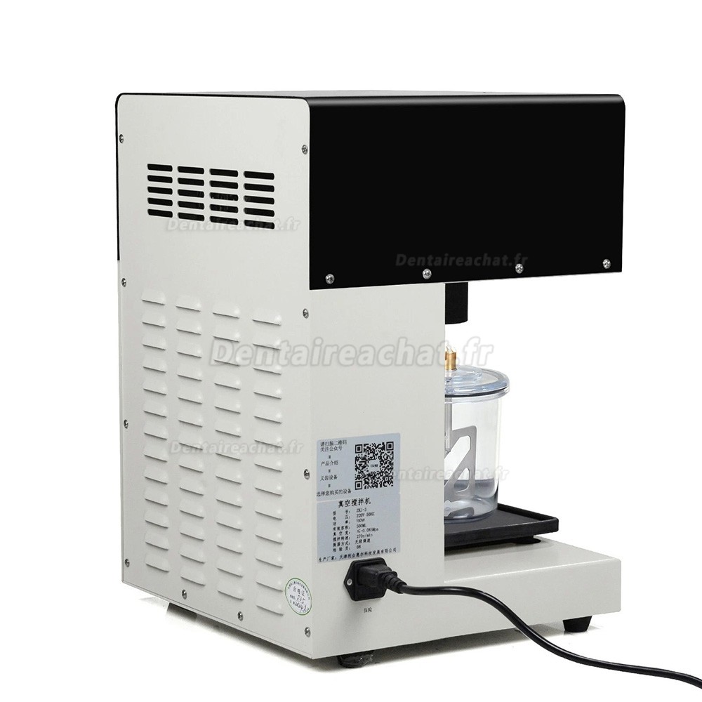 Malaxeur sous vide dentaires Mixer ZJK-3 avec pompe &agrave; vide int&eacute;gr&eacute;e